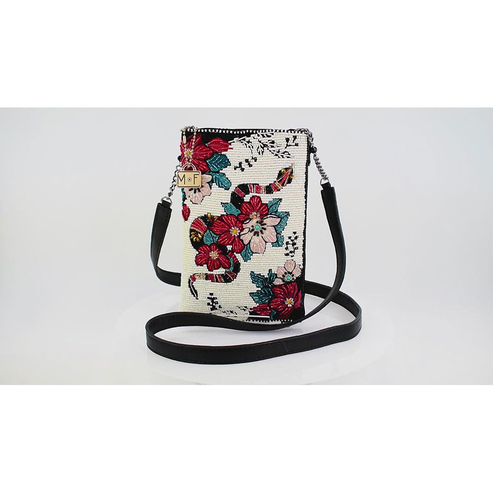 Hiss Mini Crossbody Handbag by Mary Frances image 8