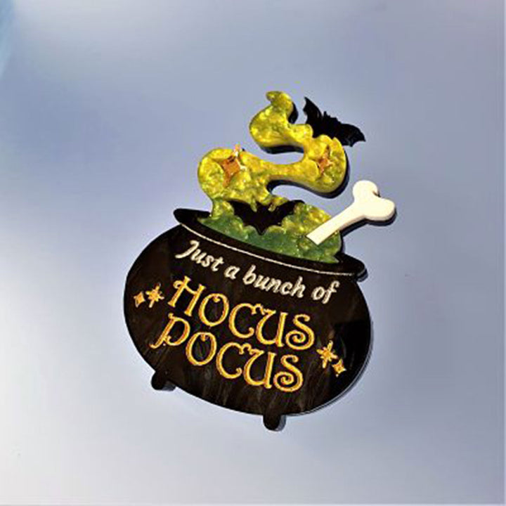 Hocus Pocus Cauldron Brooch by Cherryloco Jewellery 4