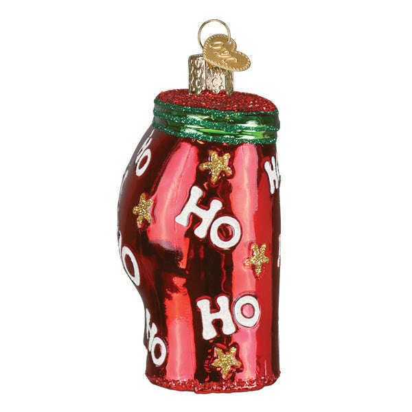 Old World Christmas Holiday Boxer Shorts Blown Glass Ornament