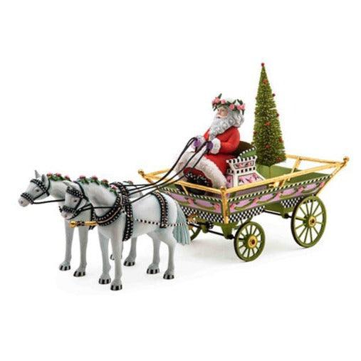 Holiday Caroler Horse Drawn Sleigh by Patience Brewster - Quirks!