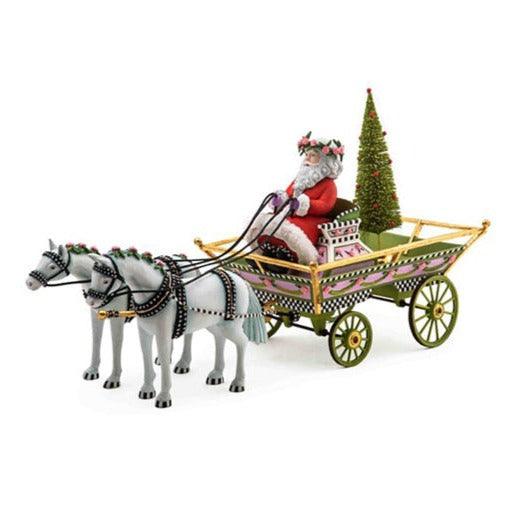 Holiday Caroler Horse Drawn Sleigh by Patience Brewster - Quirks!