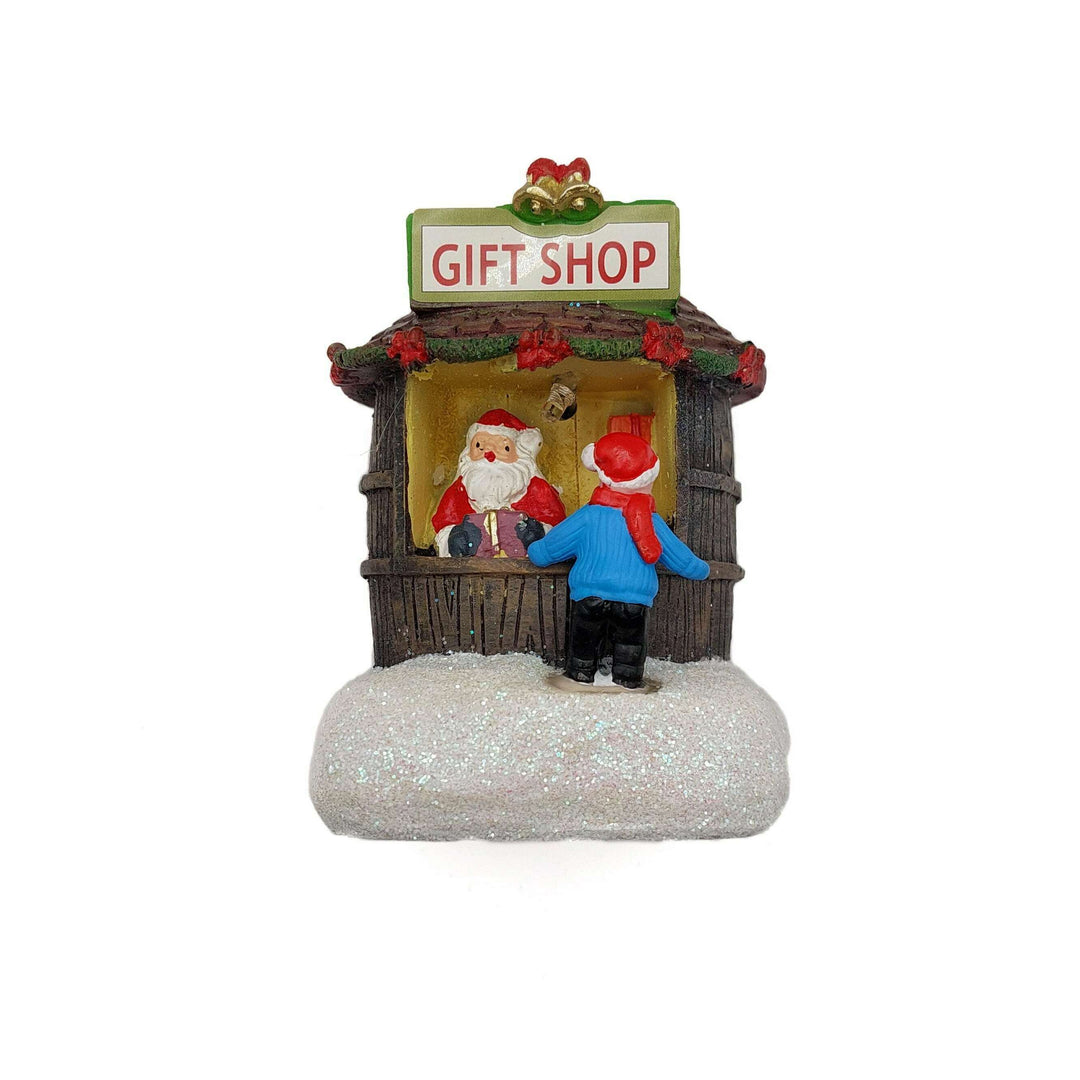Holiday Gift Shop. Christmas Village Decor Wizardi F07-N1-4-22758C