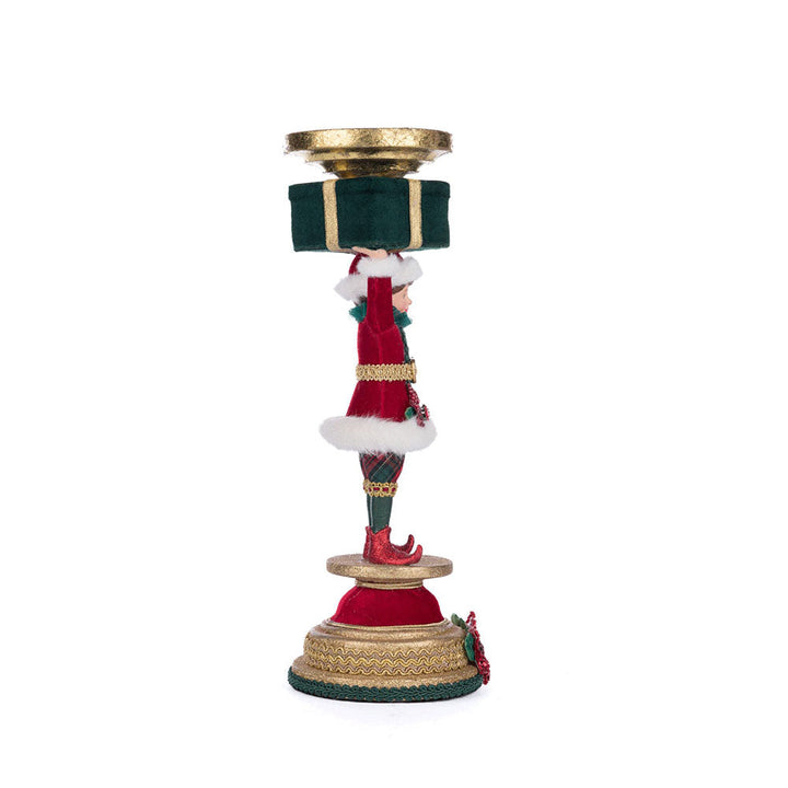 Holiday Magic Elf Candlestick by Katherine's Collection image 3