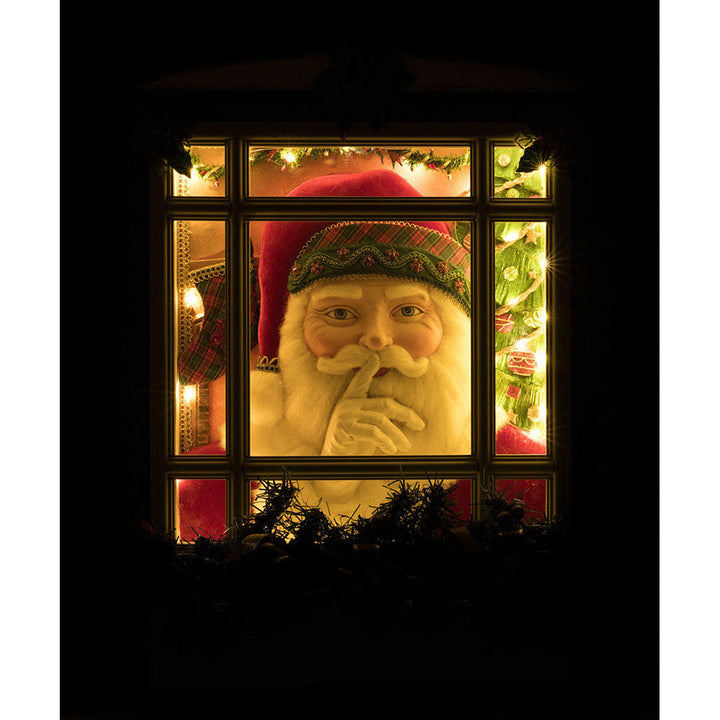 Holiday Magic Santa In Window by Katherine's Collection image 2