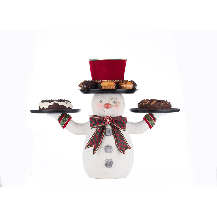 Holiday Magic Snowman Serving Piece by Katherine's Collection image 4