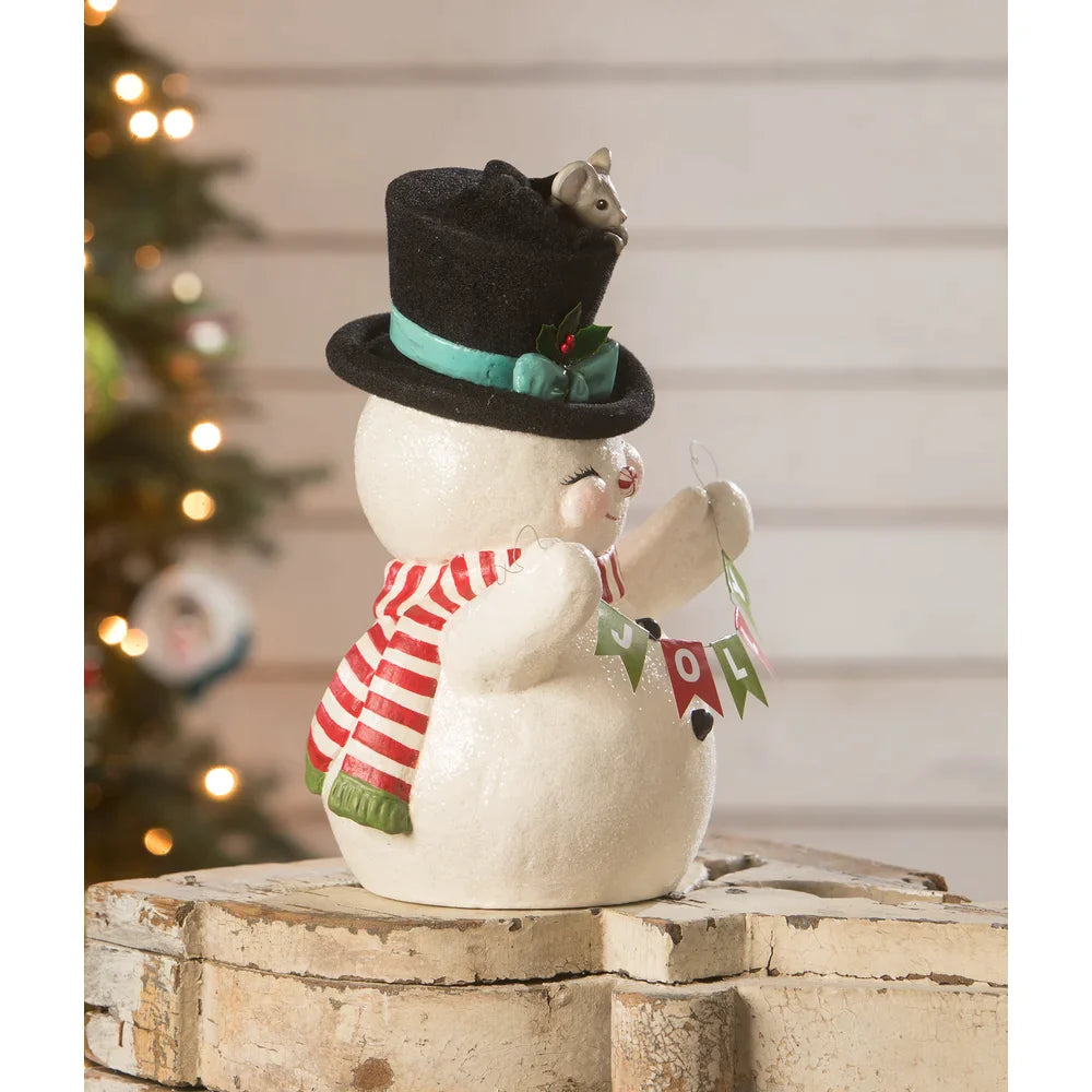 Holly Jolly Snowman by Bethany Lowe - Quirks!