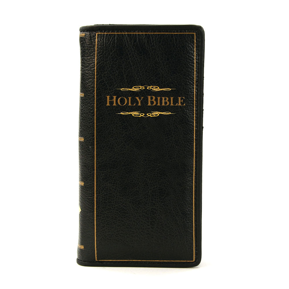 Holy Bible Wallet In Vinyl Material by Book Bags