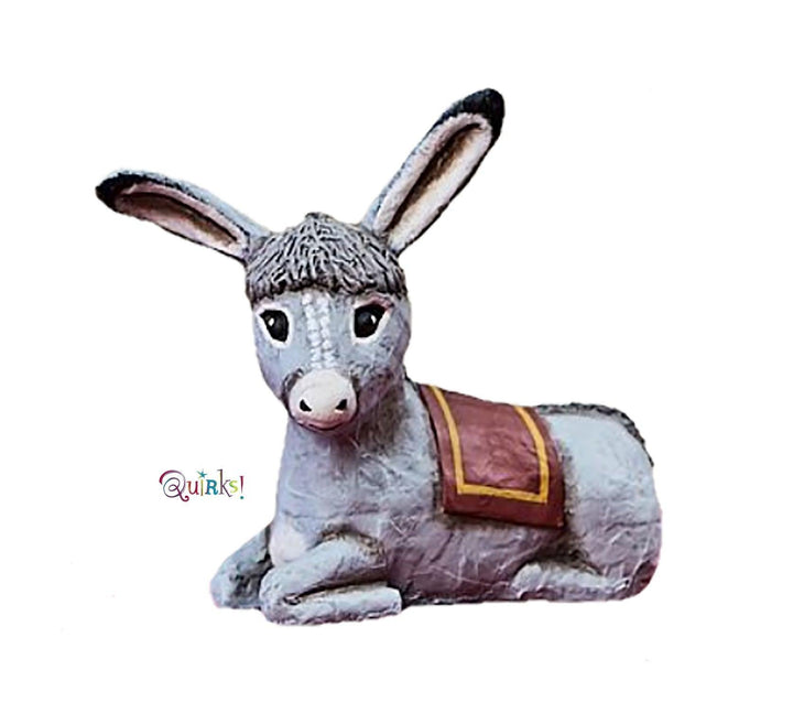 Holy Donkey - Lori Mitchell Nativity Figurine - Quirks!