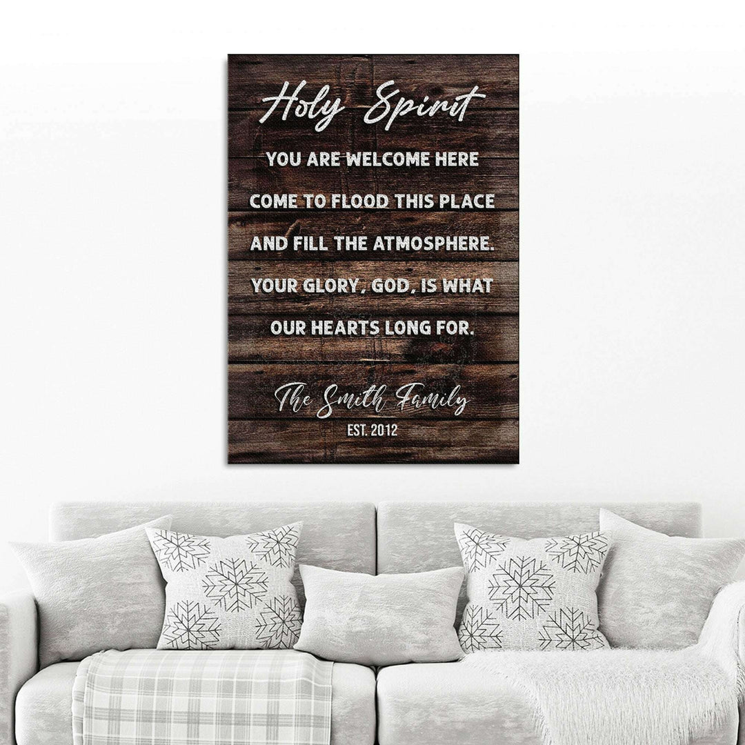 Holy Spirit You Are Welcome Here Sign