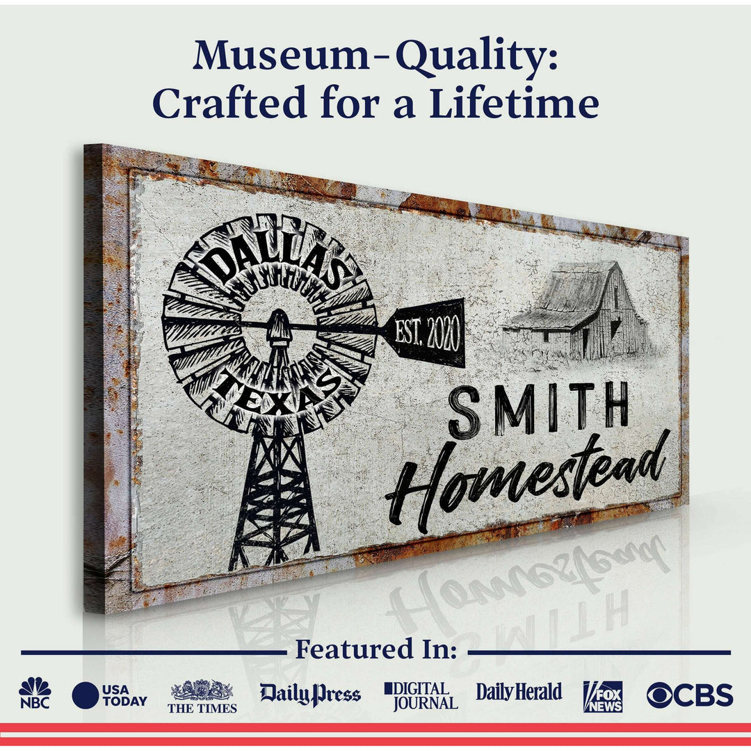 Homestead Sign II
