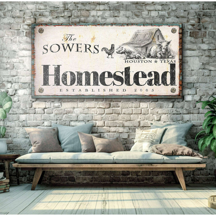 Homestead Sign III