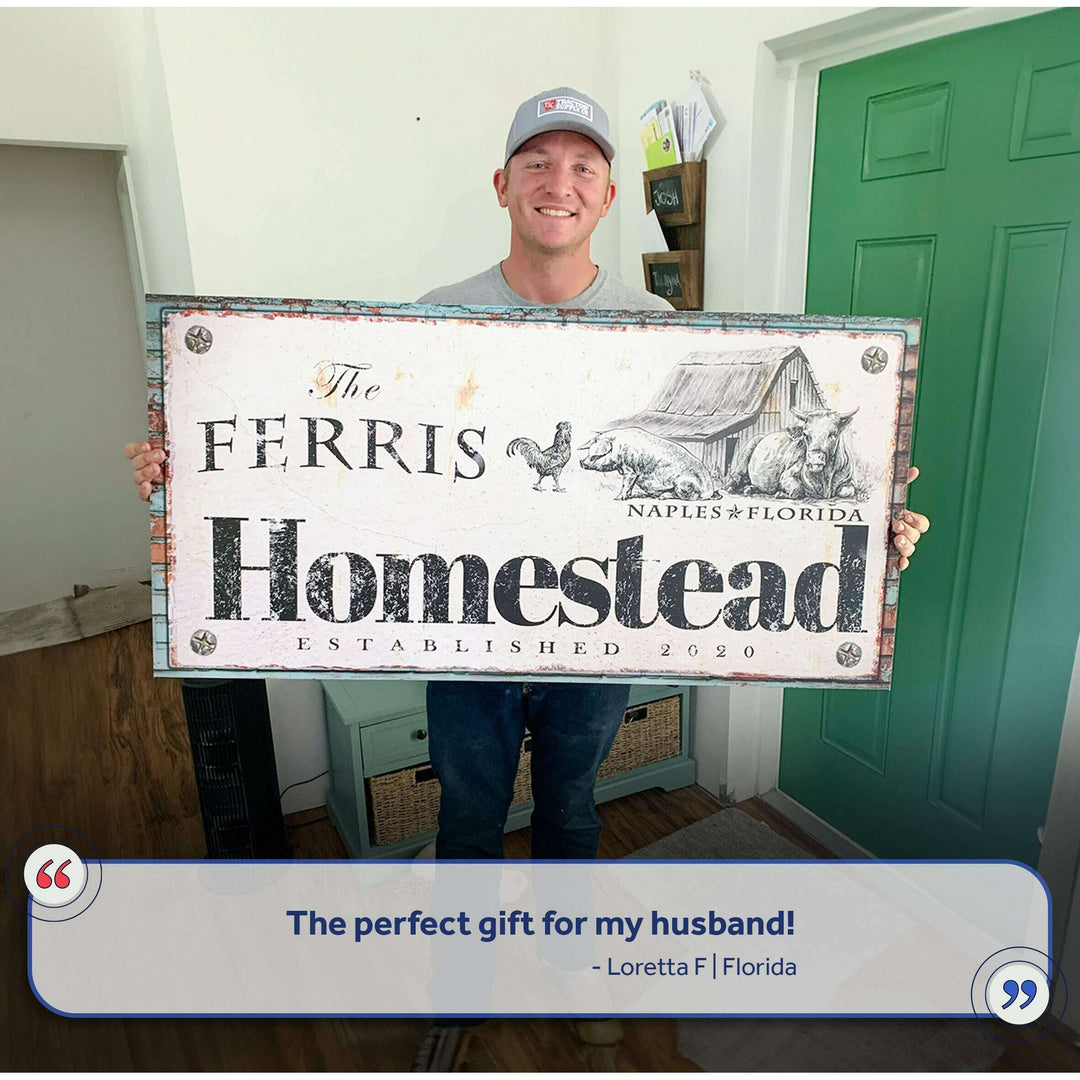 Homestead Sign III