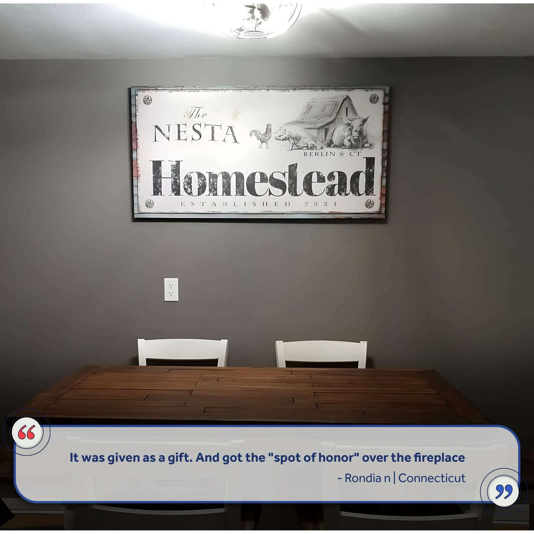 Homestead Sign III