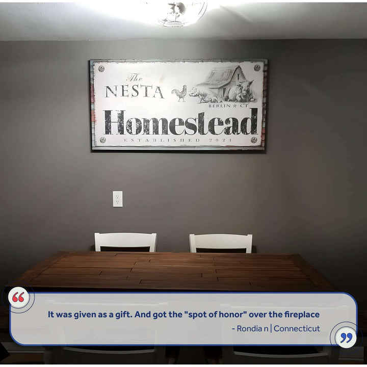 Homestead Sign III