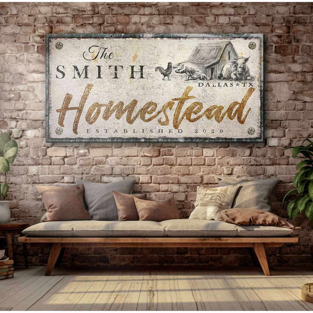 Homestead Sign IV