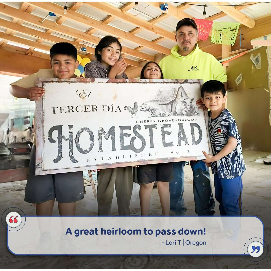 Homestead Sign