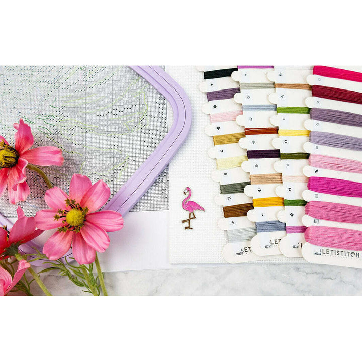 Honey Blooms L9933 Counted Cross Stitch Kit