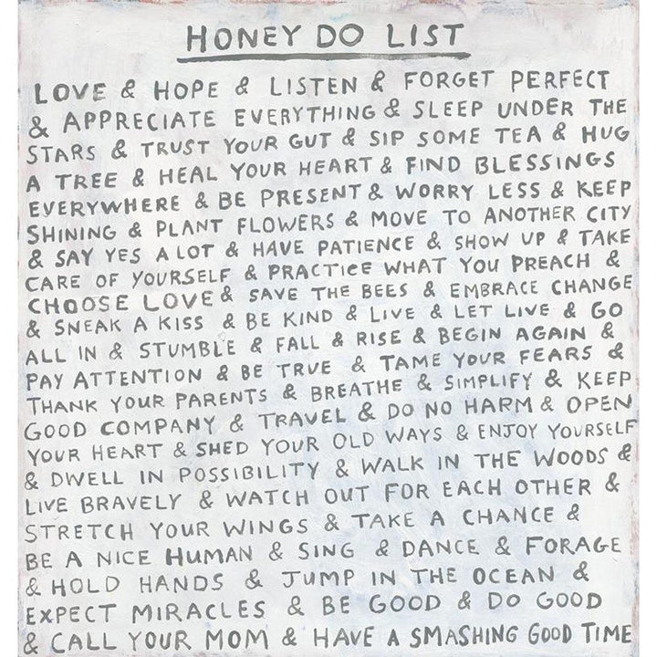 "Honey Do List" Art Print - Quirks!