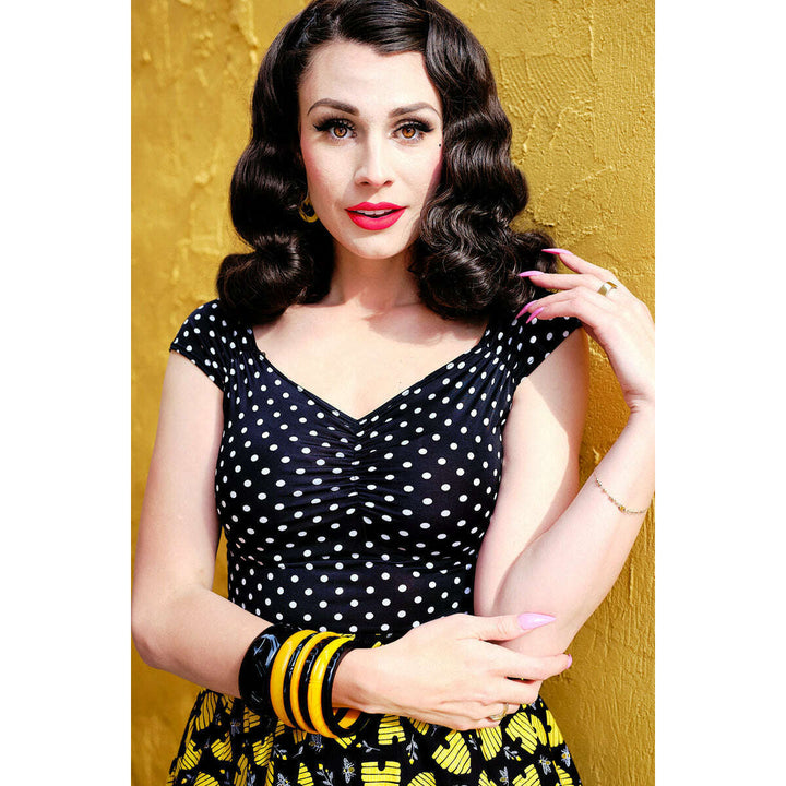 Honey Hives A-line Skirt