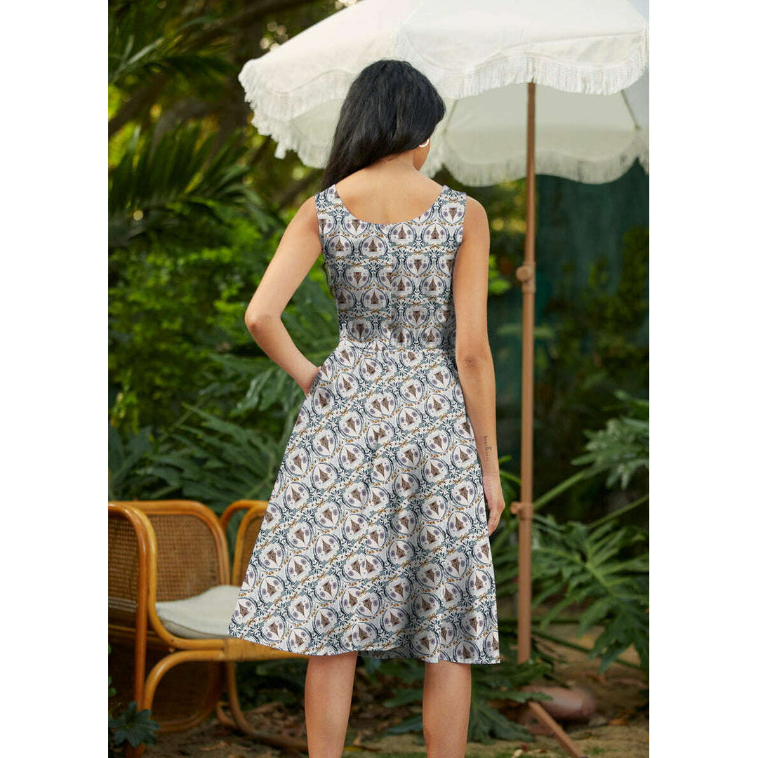 Honey I'm Home Fit & Flare Dress