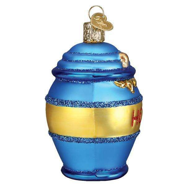 Old World Christmas Honey Pot Blown Glass Ornament