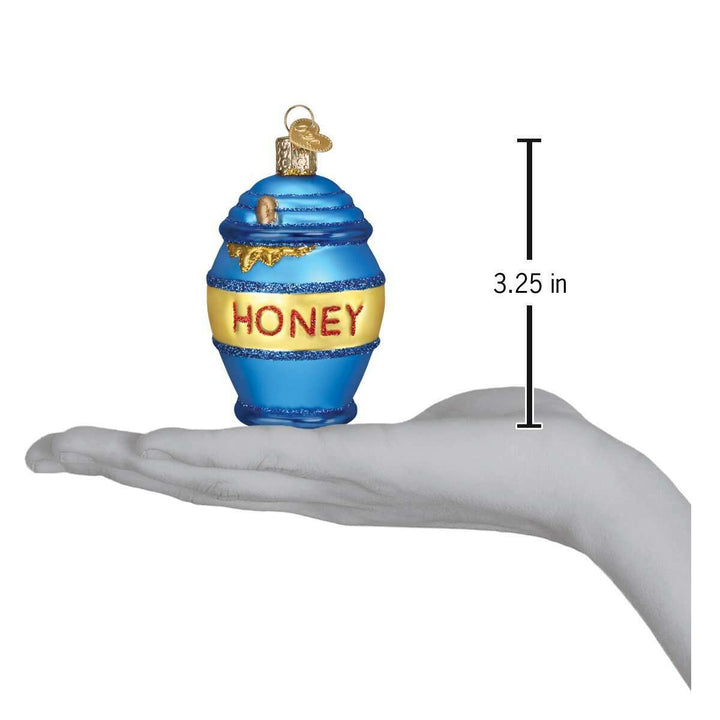 Old World Christmas Honey Pot Blown Glass Ornament