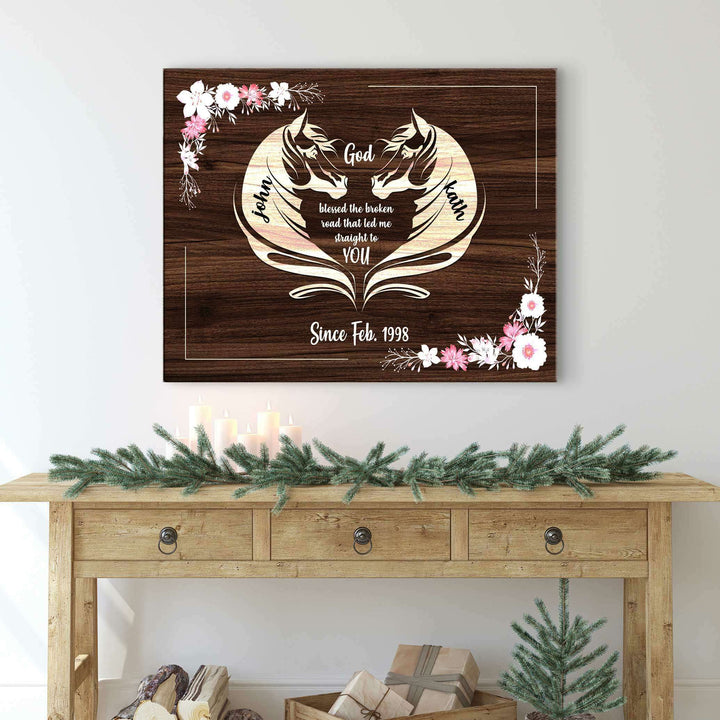 Horse Couple Sign II