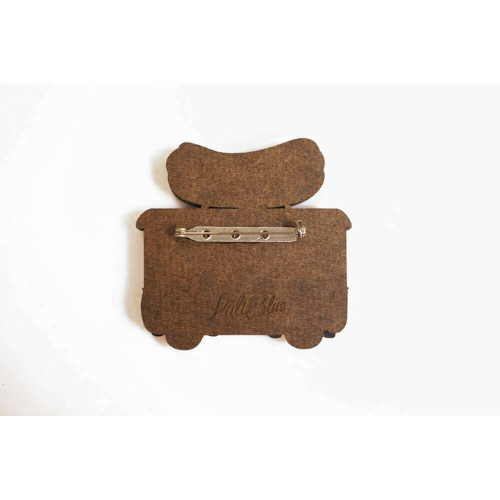 Hot Dog Truck Brooch by Laliblue 2