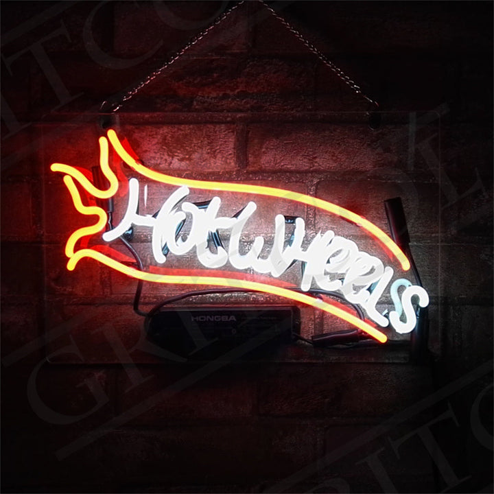 Hot Wheels Neon Sign