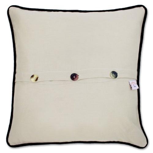 Hudson Valley Hand-Embroidered Pillow - Quirks!