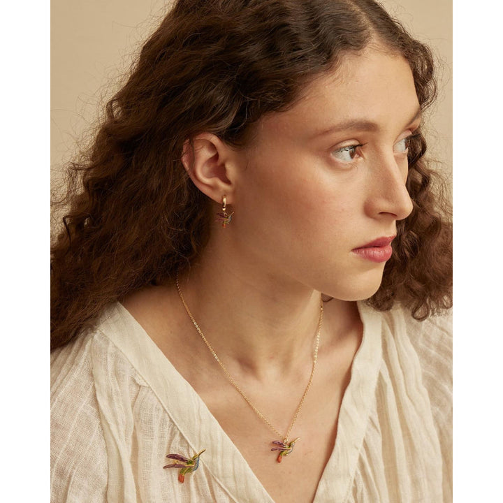 Hummingbird Brooch by Fable England 3