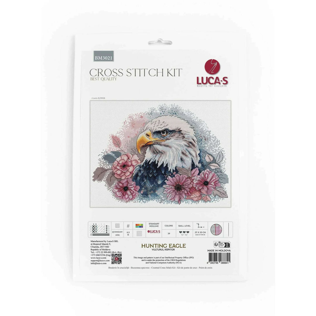Hunting Eagle BM3021L Counted Cross-Stitch Kit
