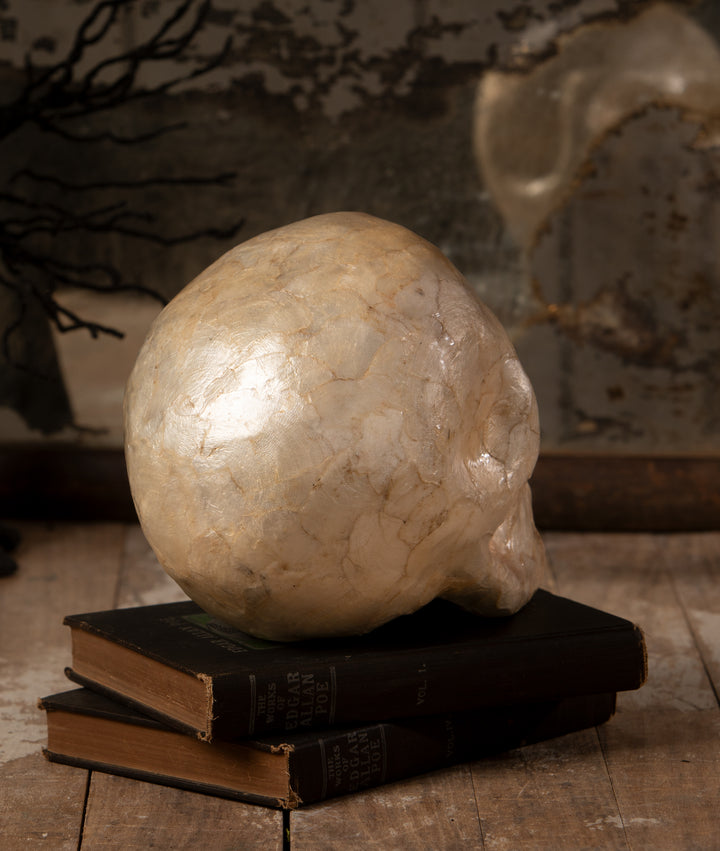 Capiz Skull by Bethany Lowe Designs, image 3