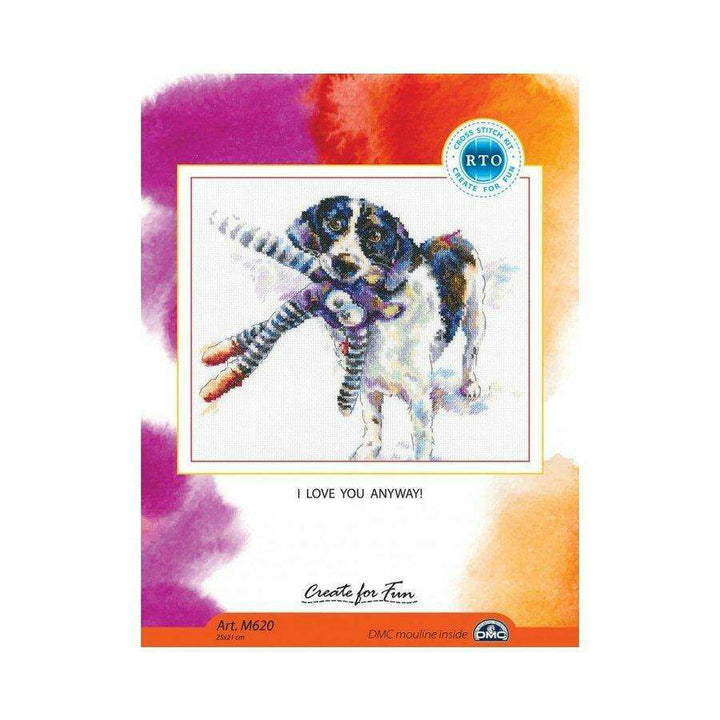 I love you anyway! M620 Counted Cross Stitch Kit