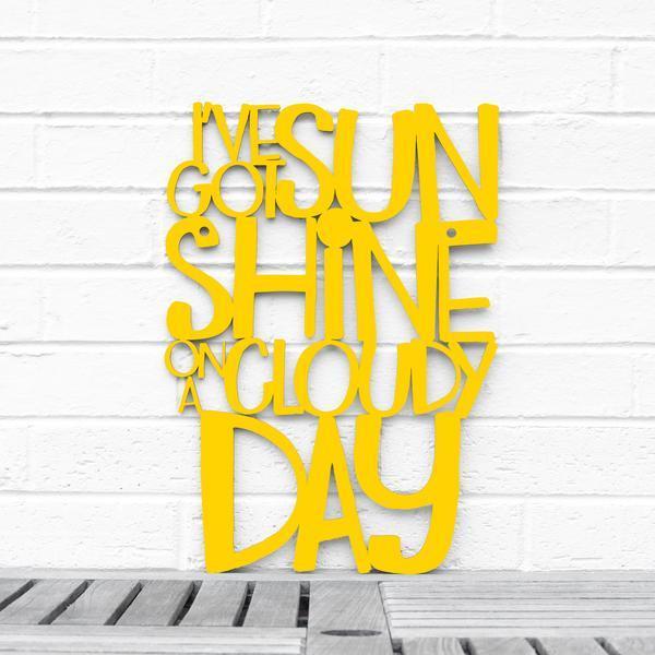 I've Got Sunshine on a Cloudy Day Wall Art by Spunkyfluff - Quirks!