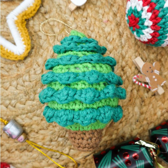 DIY Crochet Kit Christmas Balls PAK260