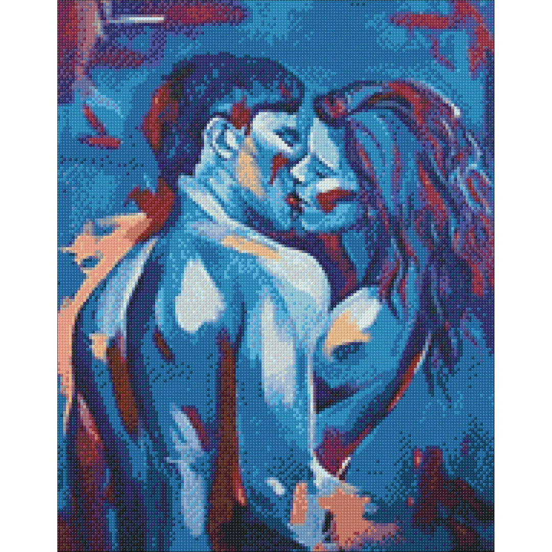 Ice and Flame WD2313 14.9 x 18.9 inches Wizardi Diamond Painting Kit