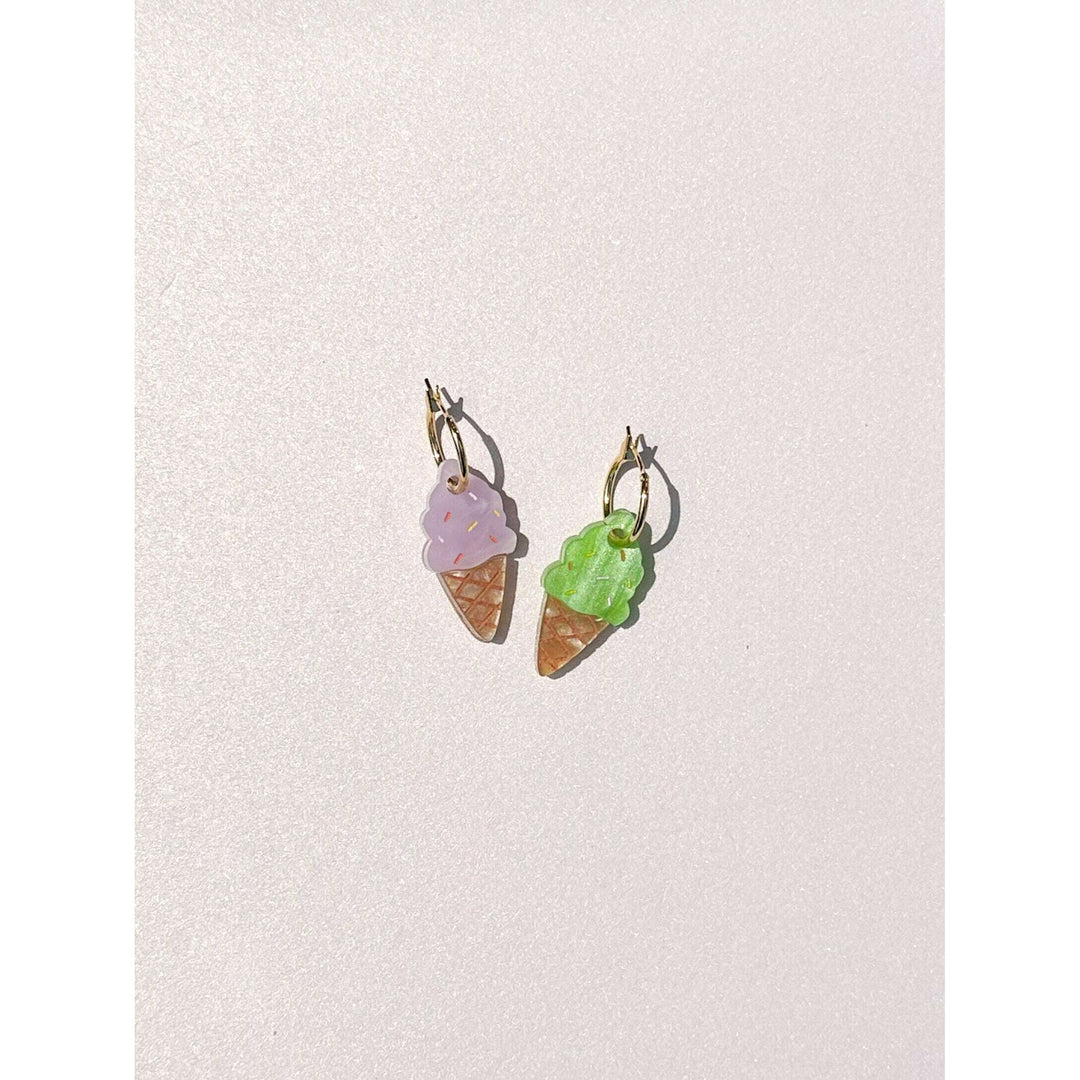 Ice Cream Cone Earrings