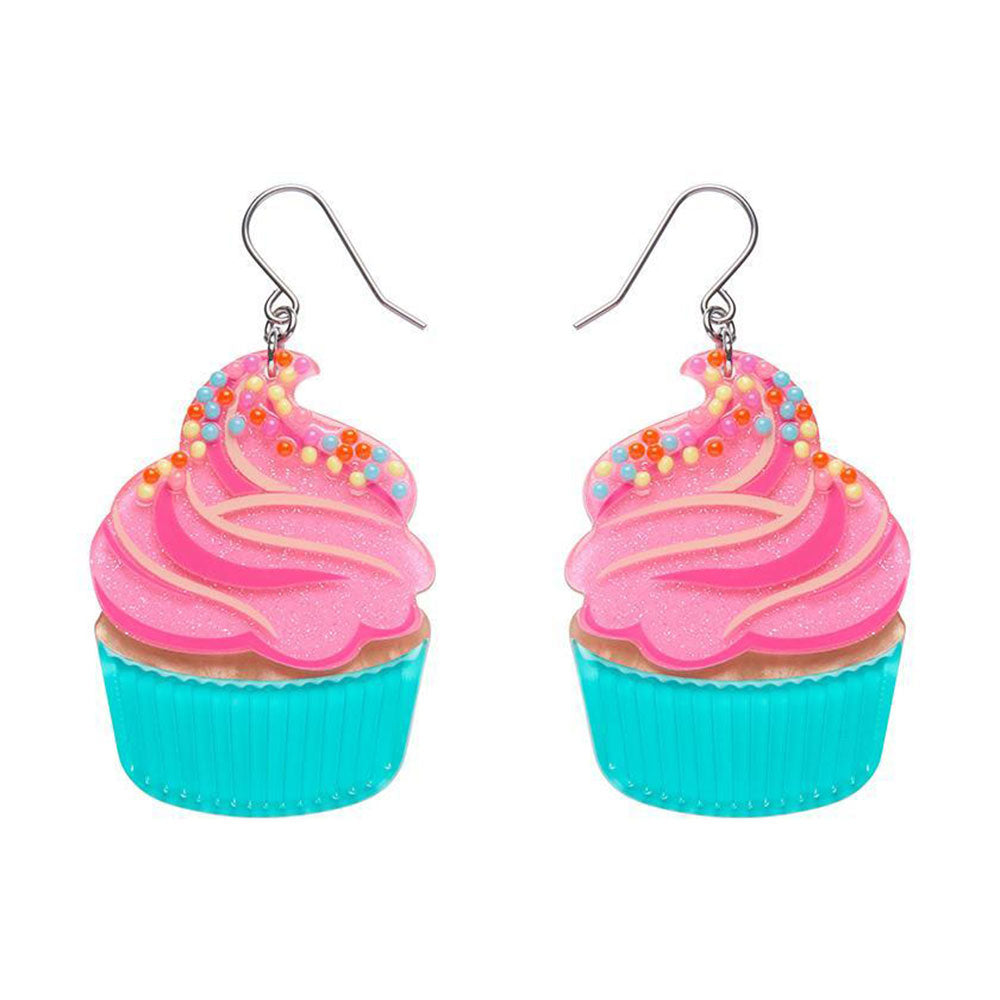 Iced Cupcake Drop Earrings by Erstwilder image