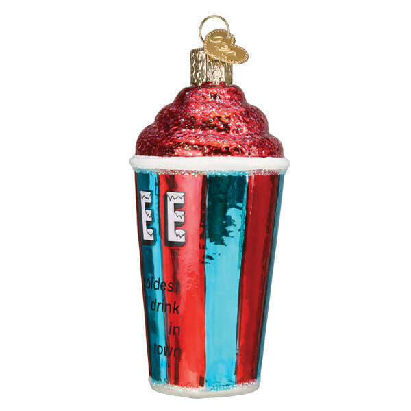Old World Christmas ICEE Blown Glass Ornament