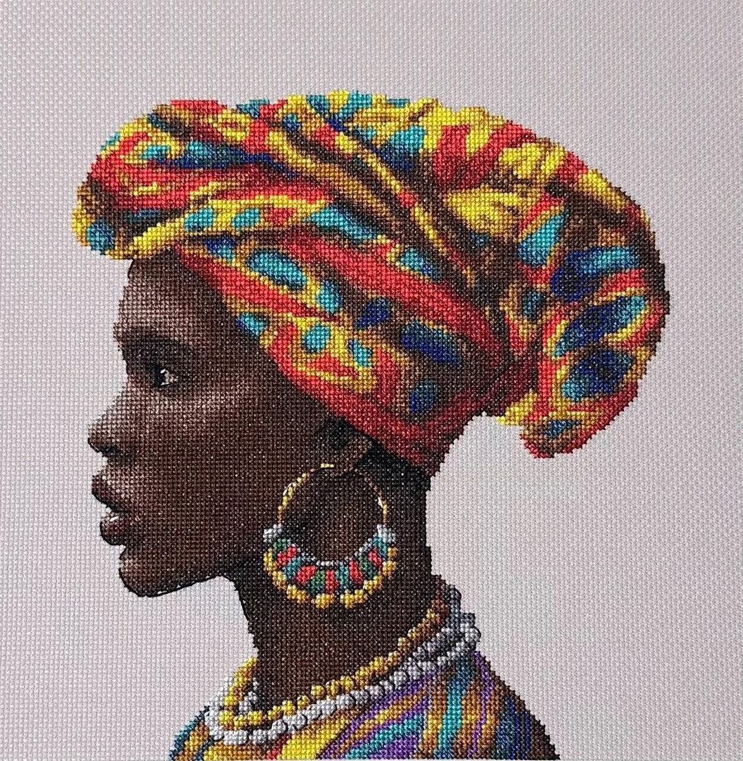 Amazing Women. Africa R2164 Counted Cross Stitch Kit