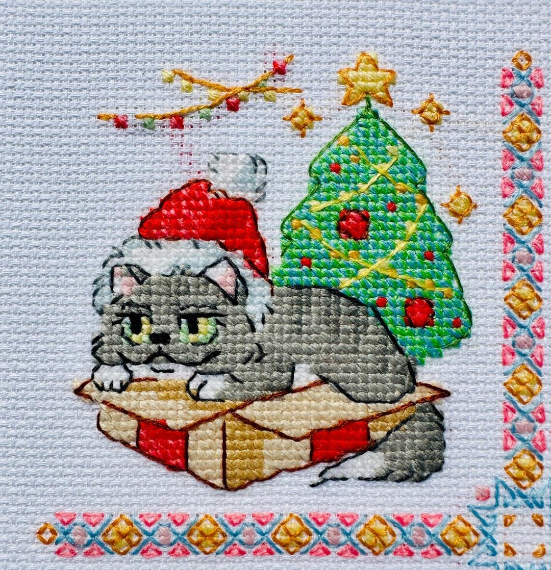 Cat Calendar R2136 Counted Cross Stitch Kit