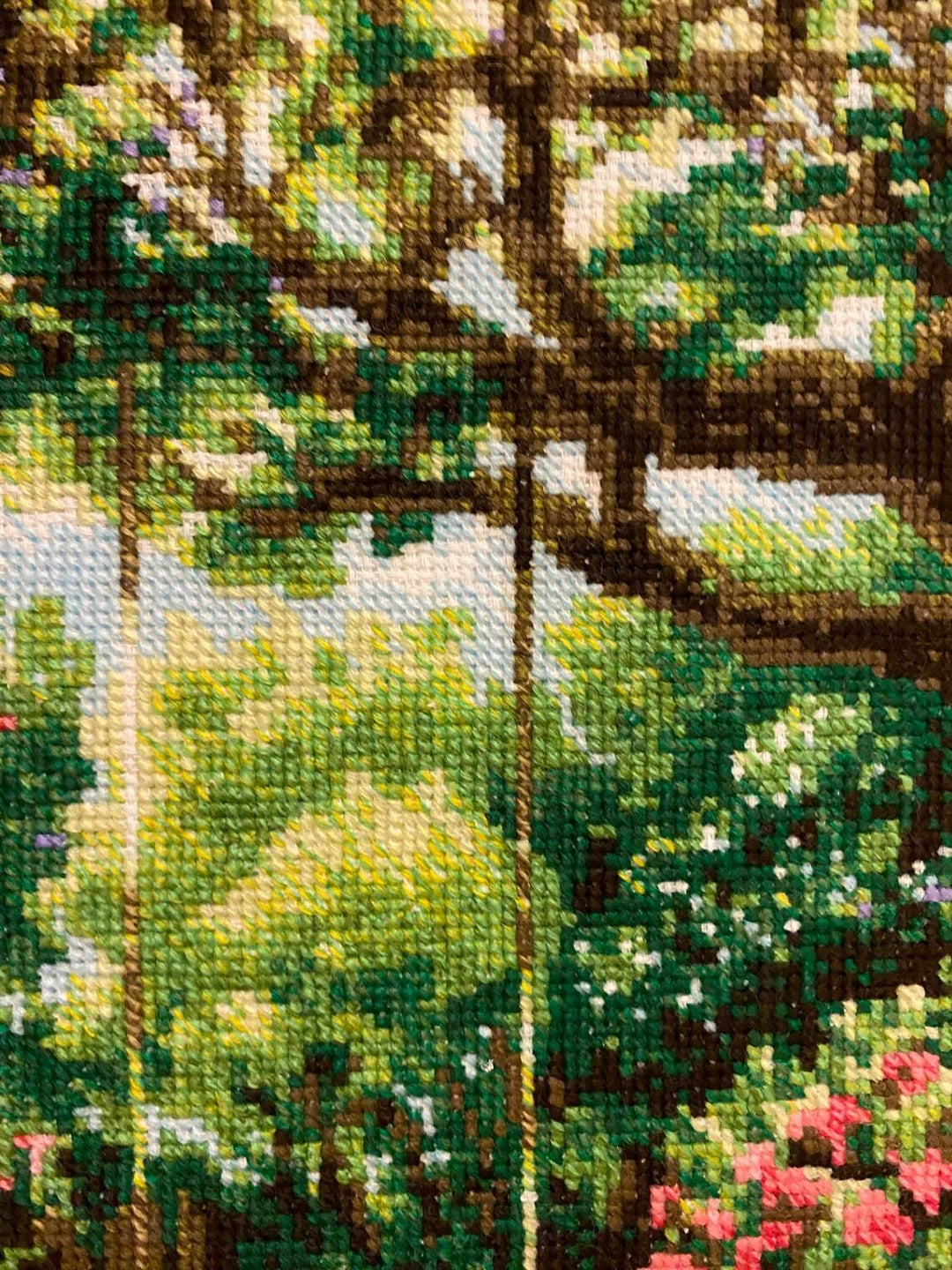 Garden Swing R2114 Counted Cross Stitch Kit