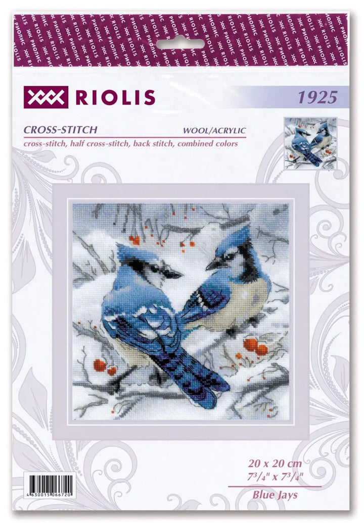 Blue Jays R1925 Counted Cross Stitch Kit