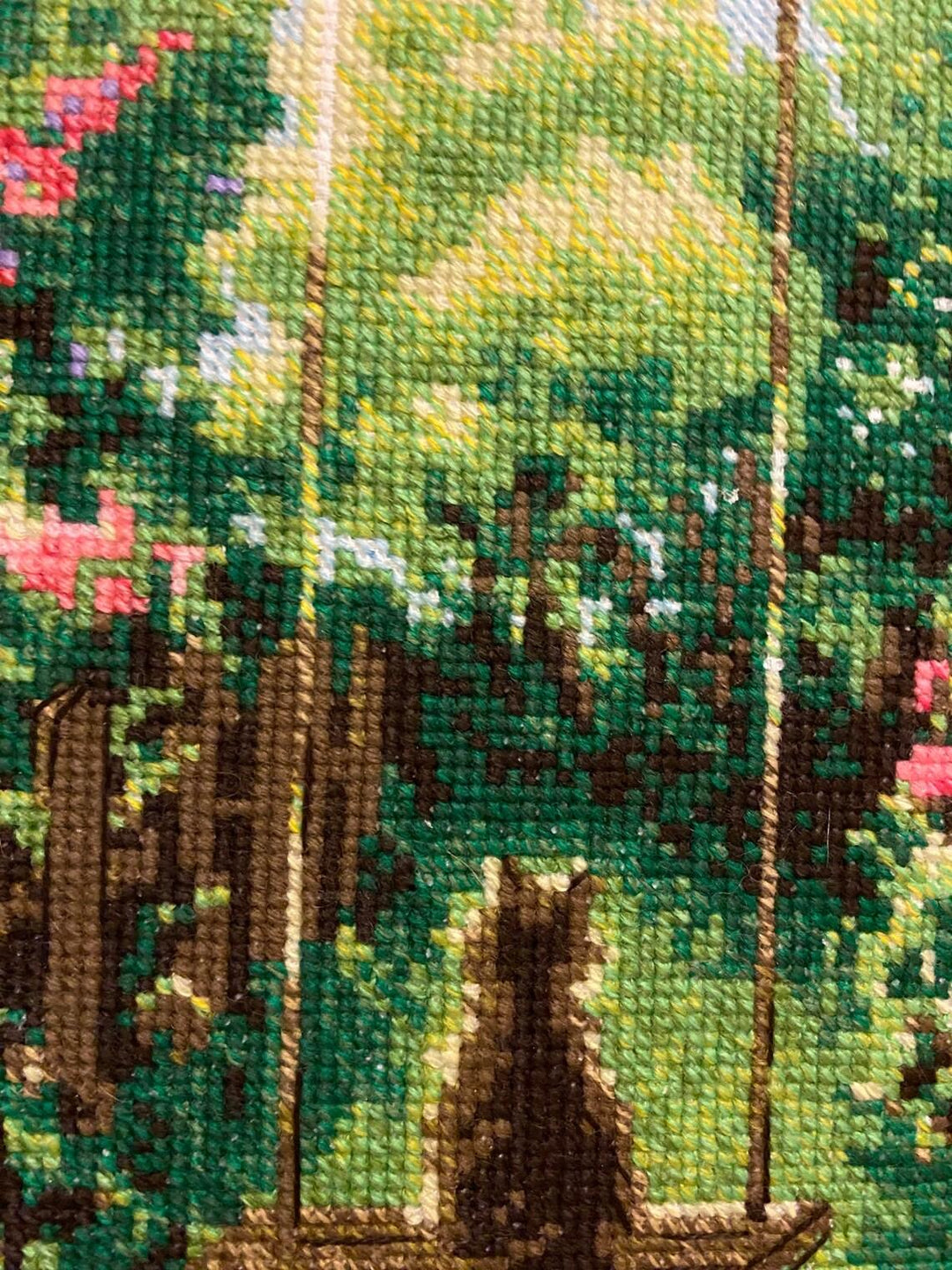 Garden Swing R2114 Counted Cross Stitch Kit
