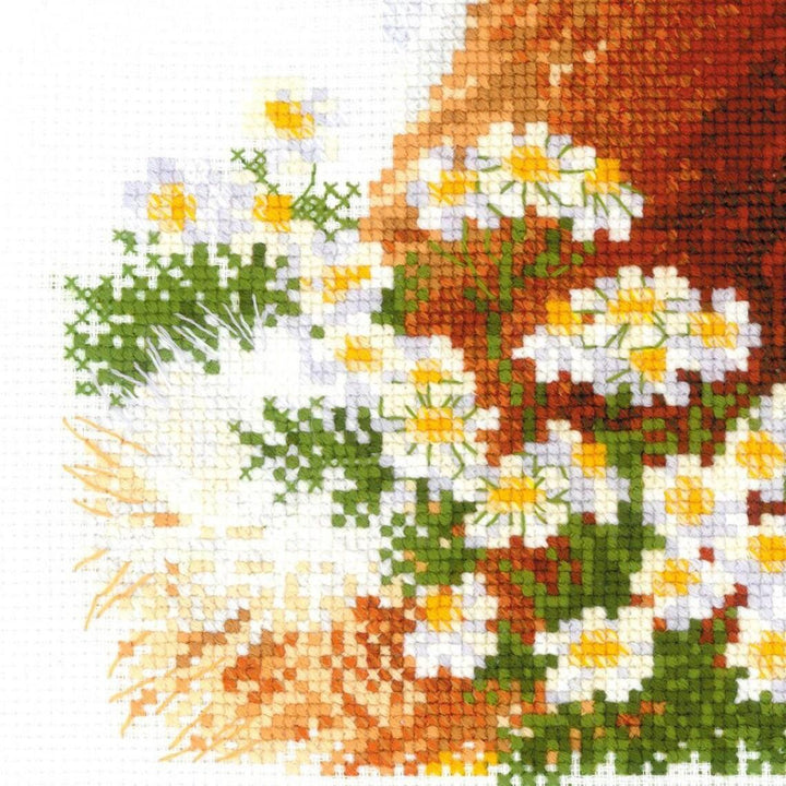Ginger Meow R2110 Counted Cross Stitch Kit
