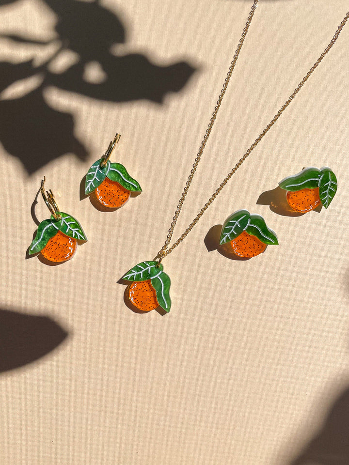Mini Orange Necklace