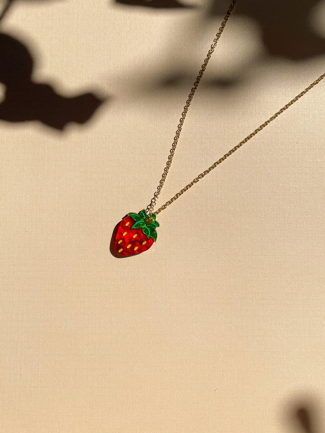 Mini Strawberry Necklace