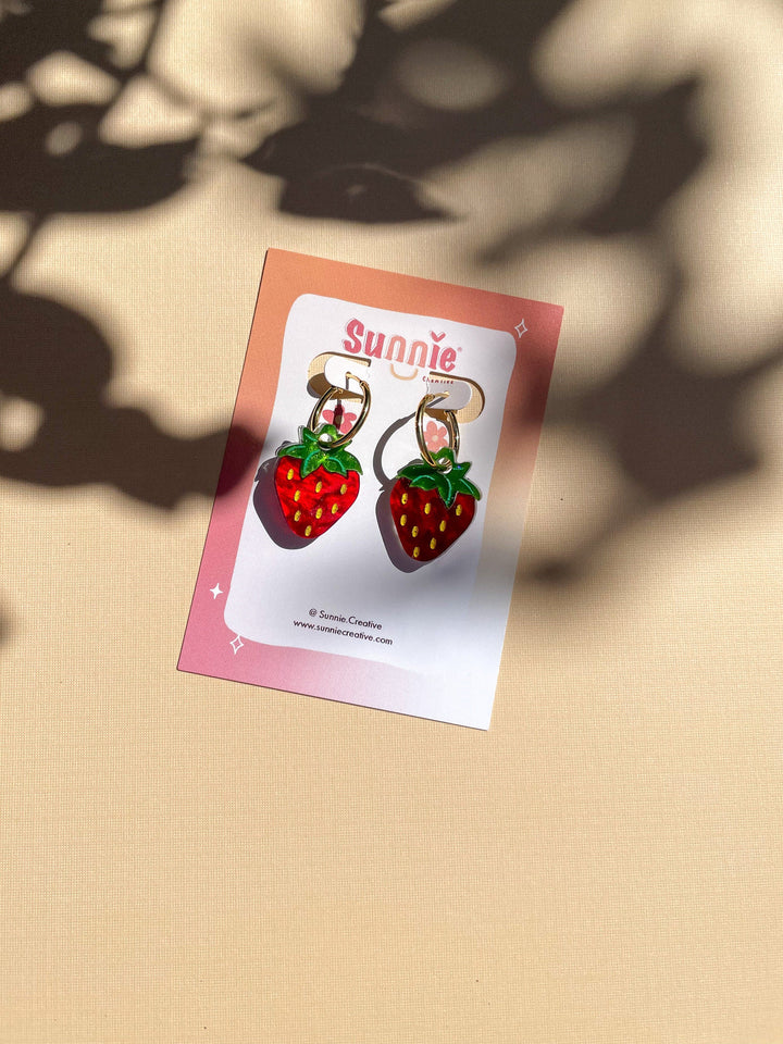 Mini Strawberry Dangle