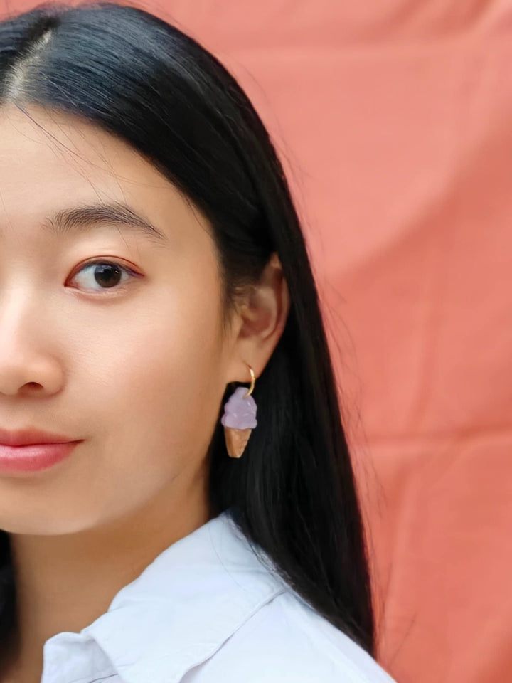 Ice Cream Cone Earrings